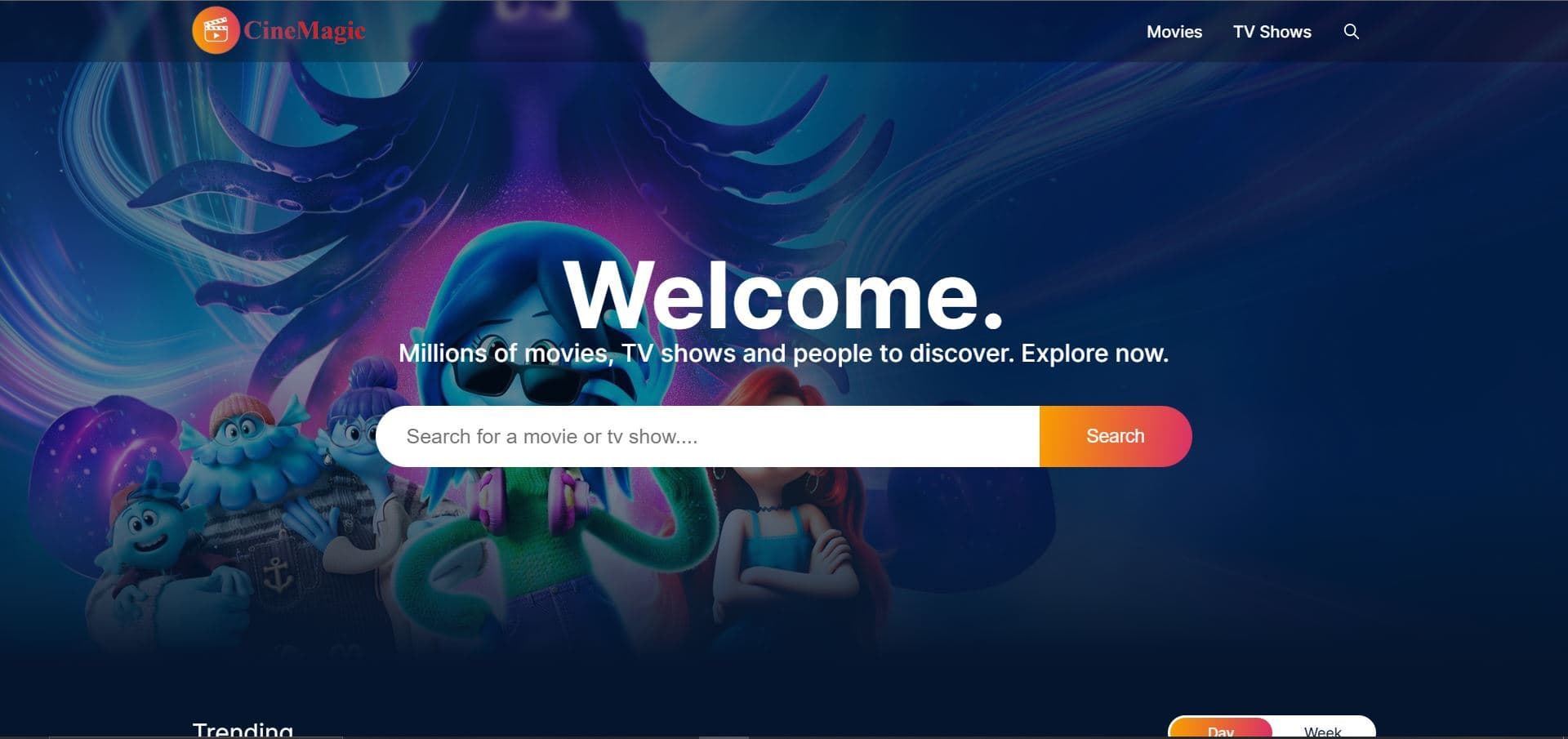 CineMagic: A Movie Rating Website