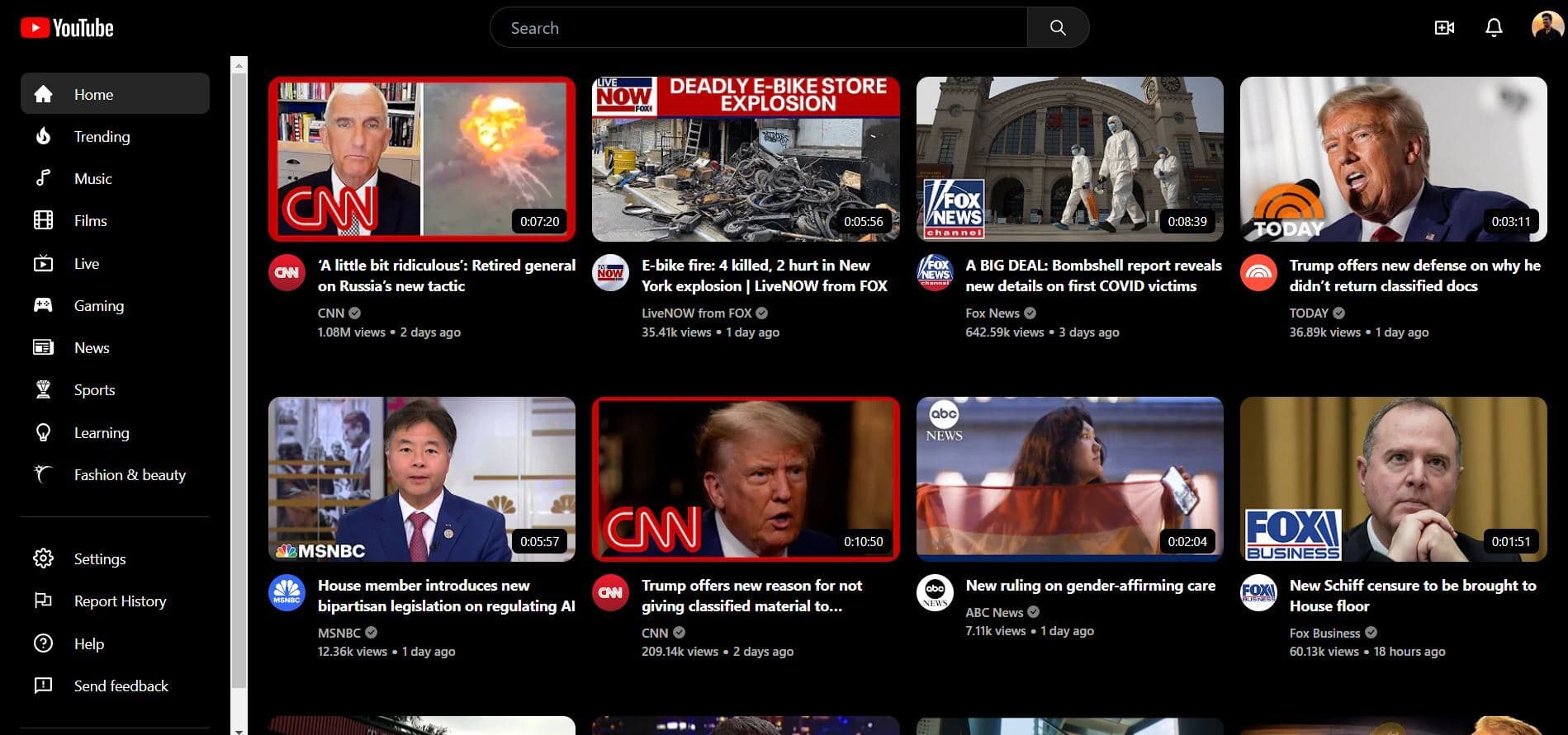 YouTube Clone